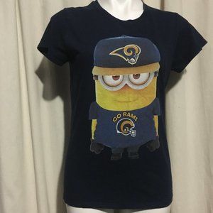 Minion Rams T Shirt Size M